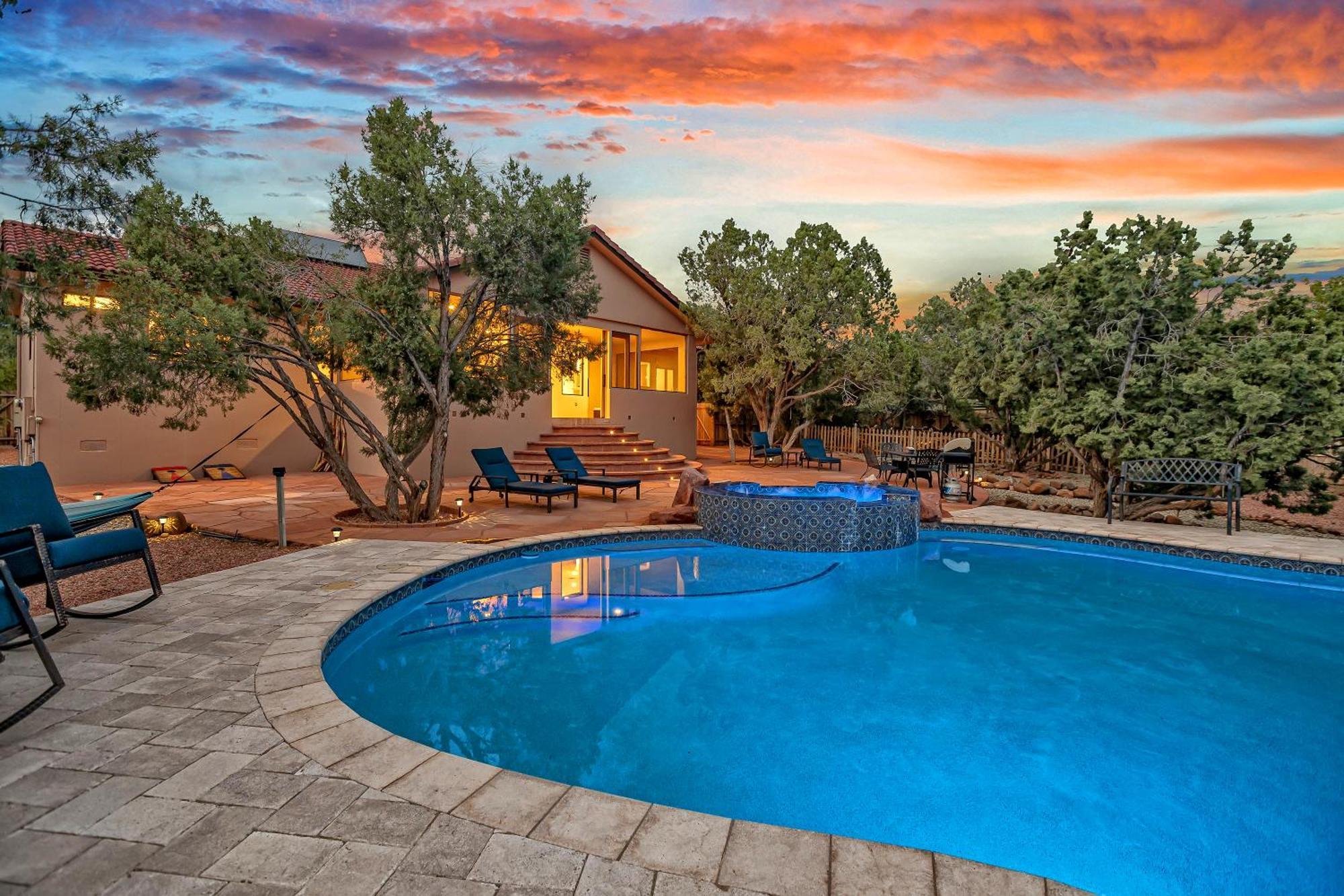 Sedona'S Paradise Found, Saltwater Pool And Hot Tub, Plus Canam Ride! Villa Exterior photo